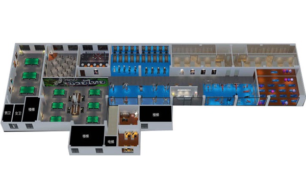 1200平方健身房配置方案-广西球王会体育健身器材有限公司 1200平方健身房配置方案-广西球王会体育健身器材有限公司