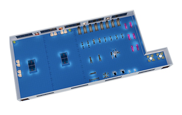 150平方健身房配置方案-广西球王会体育健身器材有限公司 150平方健身房配置方案-广西球王会体育健身器材有限公司