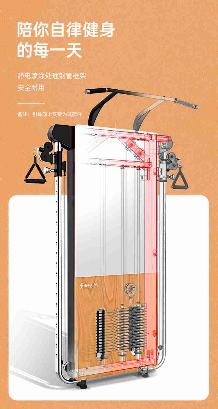 SH-G699 壁挂式拉绳训练器-广西球王会体育健身器材有限公司 SH-G699 壁挂式拉绳训练器-广西球王会体育健身器材有限公司